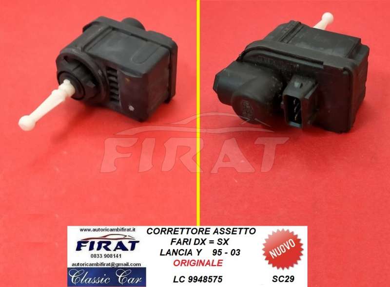CORRETTORE ASSETTO FARI LANCIA Y 95 - 03 (9948575)